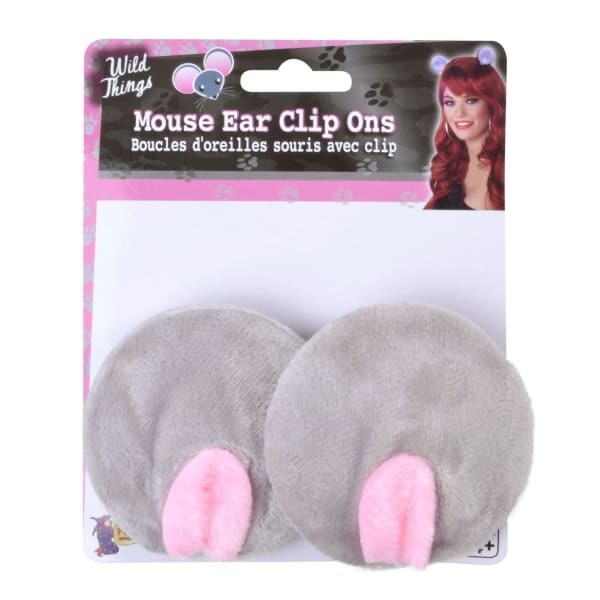 Bristol Novelty Unisex Mouse Ear Clip Ons