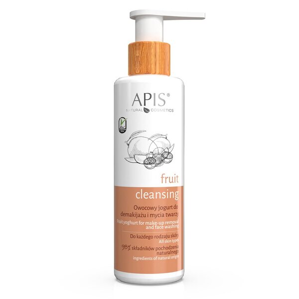 APIS Fruit Yoghurt for makeup removal and face washing 150ml