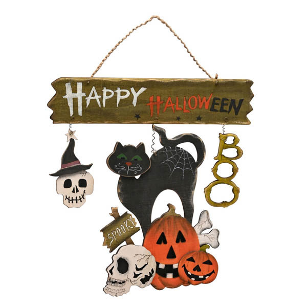 Hocus Pocus Happy Halloween Hanger