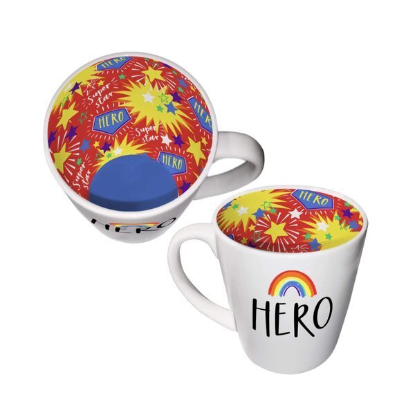 WPL Gifts Hero Rainbow Design Gift Mug