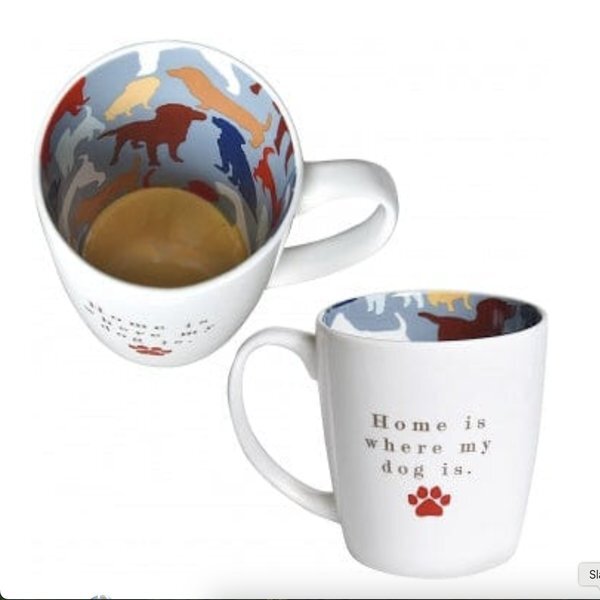 WPL Gifts 'Home is where my dog is' Mug