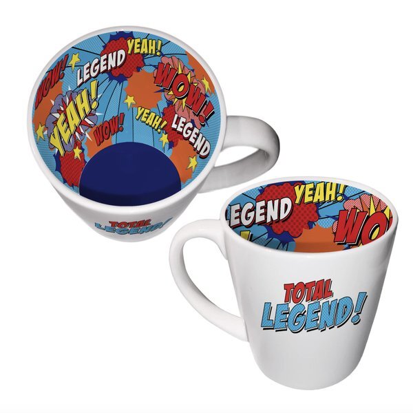 WPL Gifts Total Legend Superhero Design Gift Mug