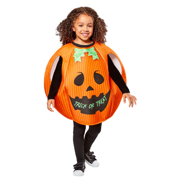 Bristol Novelty Kids Pumpkin Halloween Costume (5-6 Years)