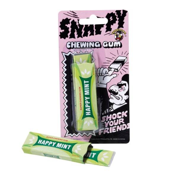 Bristol Novelty Snappy Joke Chewing Gum (12 Packs)