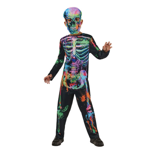 Bristol Novelty Kids Bonesky Skeleton Costume (3-4 Years)