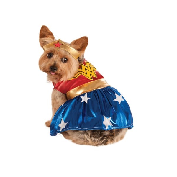 Wonder Woman Dog Costume (L-51cm-56cm)