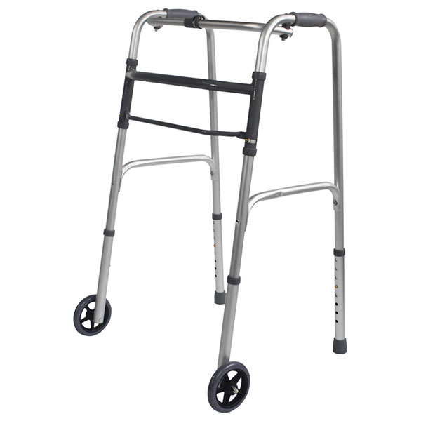 Aidapt Lightweight Folding Walking Frame Wheeled