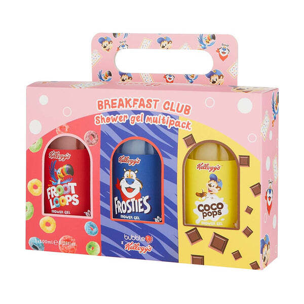 Bubble T Cosmetics Kellogg's Breakfast Club Shower Gel Gift Set