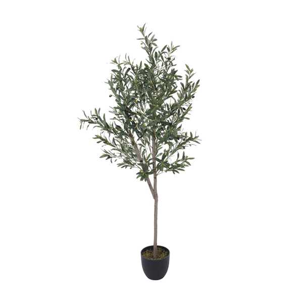 Livingandhome Artificial Olive Tree Decorative Plant 186cm