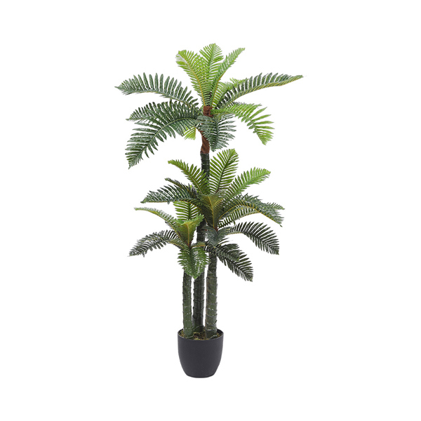 Livingandhome Artificial Phoenix Fern Tree in Pot 140cm