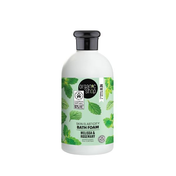 Organic Shop Skin Elasticity Bath Foam Melissa & Rosemary 500ml