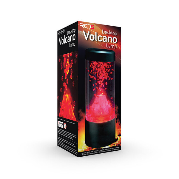 RED5 Round Mini Volcano Lamp