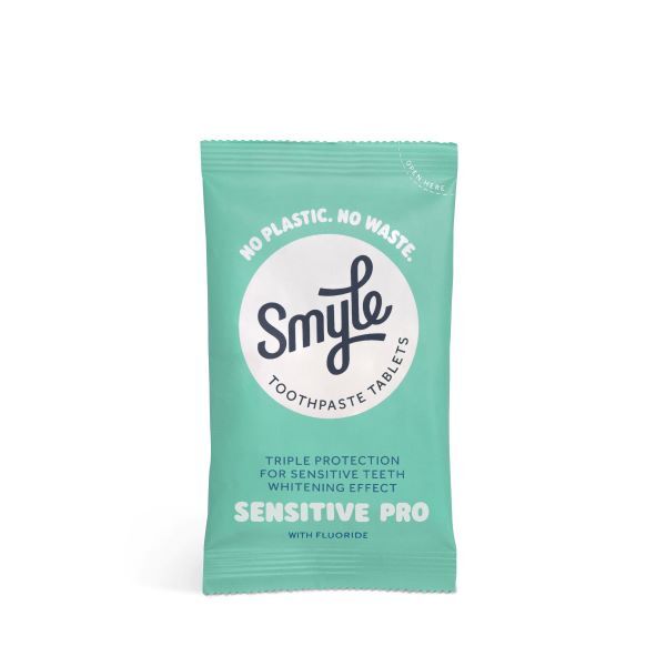 SMYLE Sensitive Pro. Toothpaste Tablets, 63 Tabs, Refill Pack