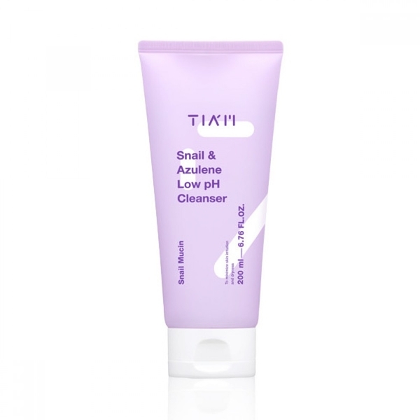 TIA'M Snail & Azulene Low pH Cleanser - 200ml