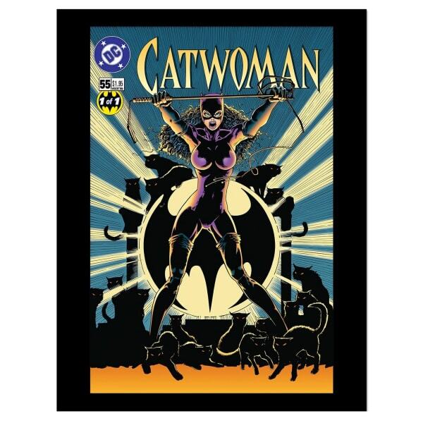 DC Comics Batman Comic Cover Catwoman Print (40cm x 30cm)