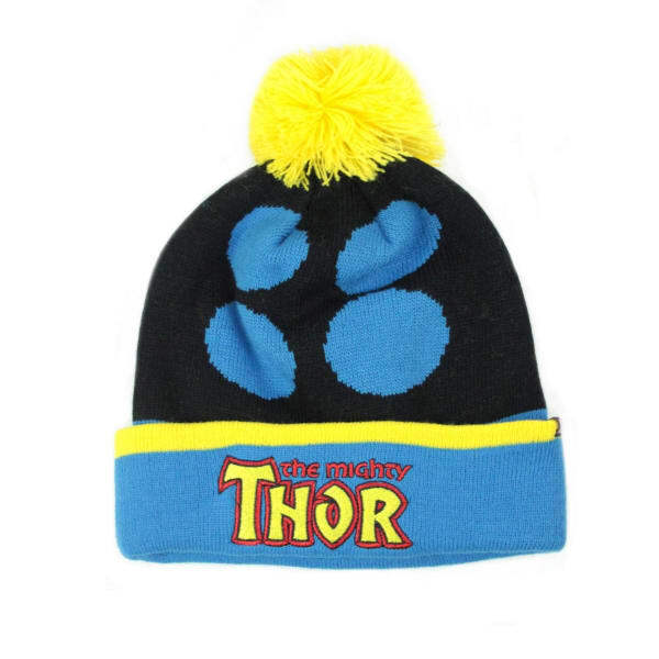 Marvel Thor Official Adults Unisex Retro Original Bobble Hat