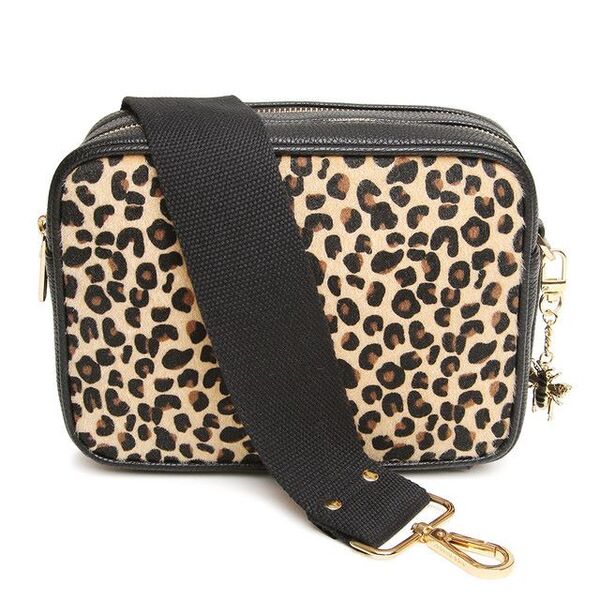 Alice Wheeler Leopard Soho Bag