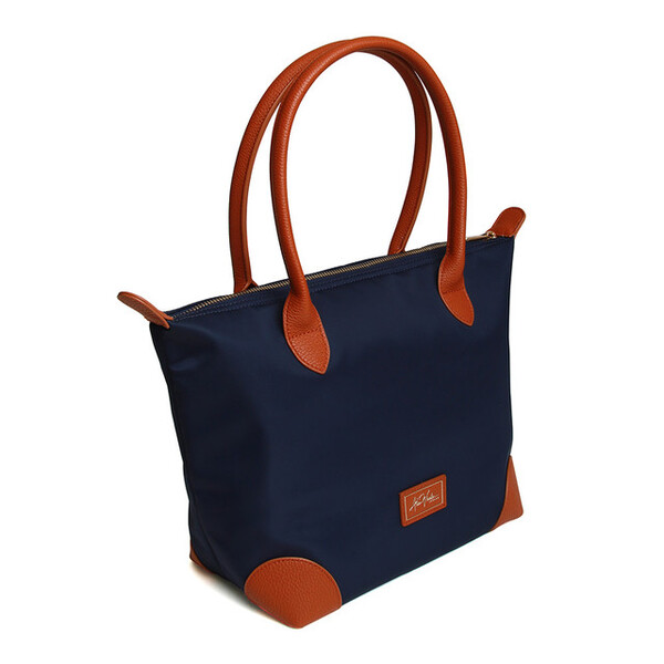 Alice Wheeler Navy Shoreditch Large Tote Bag