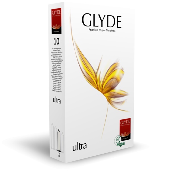 Glyde Ultra Vegan Condoms 10 Pack