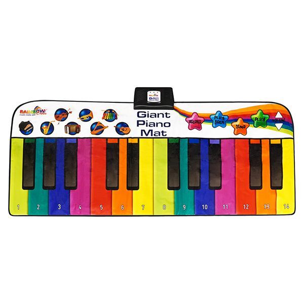 Rainbow Colours - Rainbow Colours Giant 6F Piano Mat