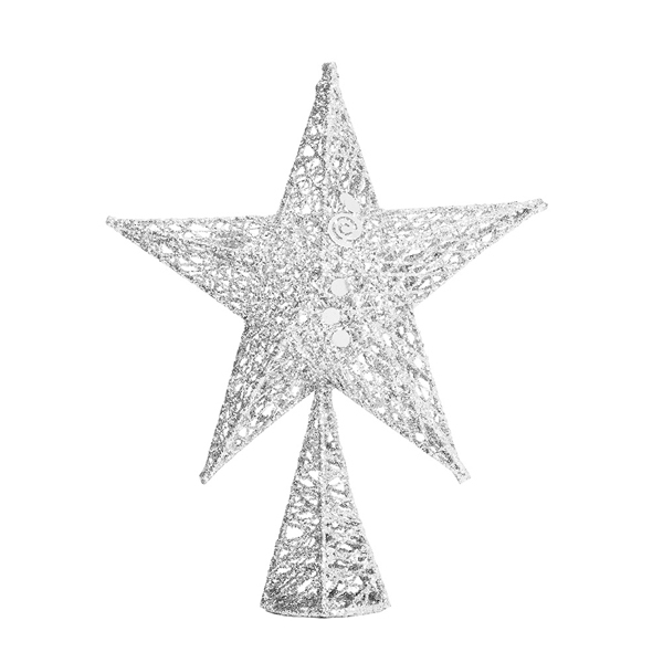 Livingandhome Christmas Tree Topper Star Ornament Small