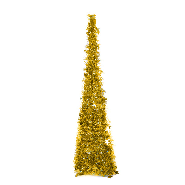 Livingandhome Collapsible Pop Up Tinsel Christmas Tree