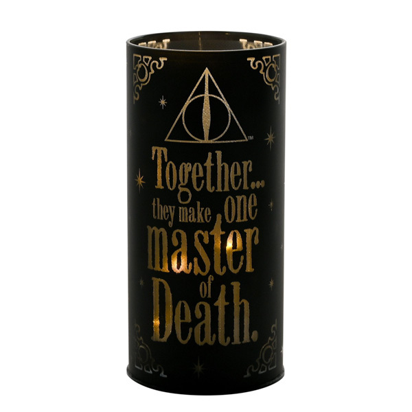 Harry Potter Dark Arts Light Up Tube - Deathly Hallows