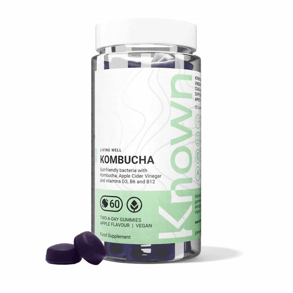 Known Nutrition Kombucha Vegan Gummy Supplement x 60