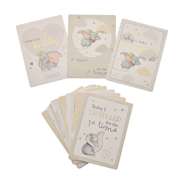 Disney Magical Beginnings Milestone Card Set - Dumbo