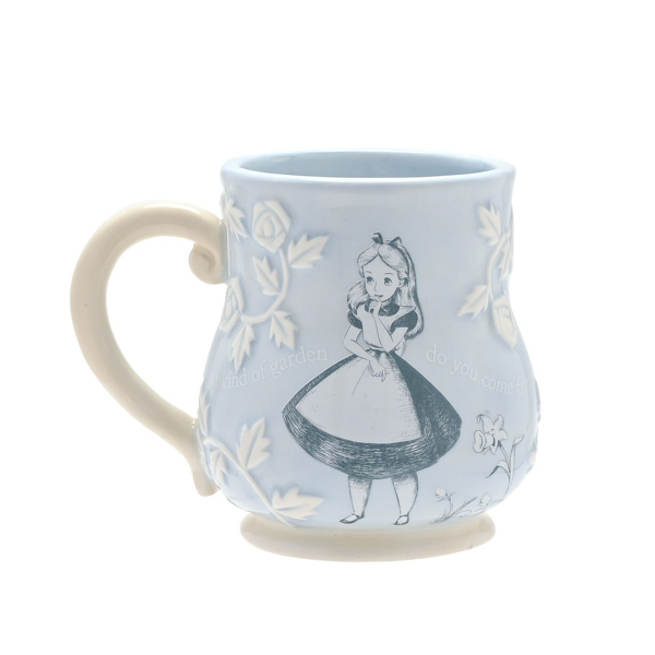 Disney Alice in Wonderland Embossed Mug - Alice