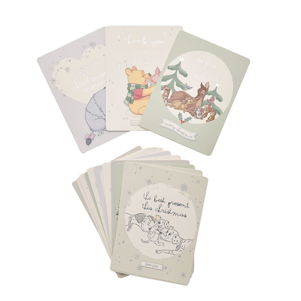 Disney Magical Beginnings First Christmas - Milestone Cards