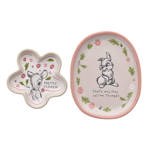 Disney Forest Friends Set of 2 Trinket Dishes