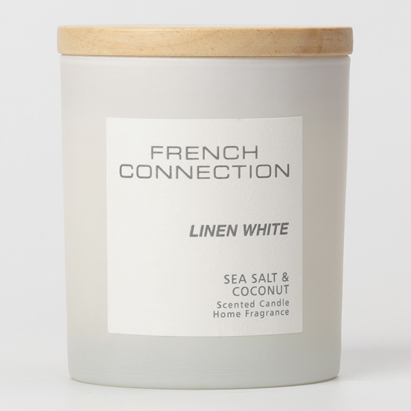 French Connection Pastel Range Sea Salt & Coconut Candle 200g