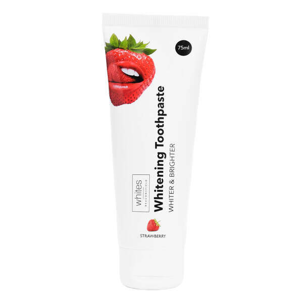 Whites Beaconsfield Teeth Whitening Toothpaste Strawberry