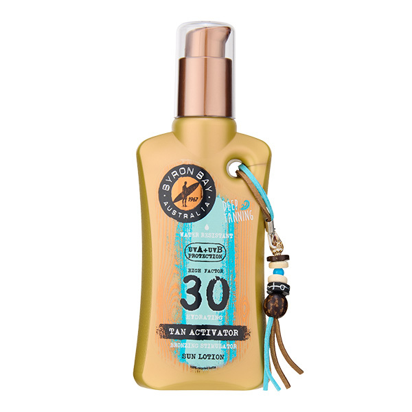 Byron Bay Australia Tan Activator Sun Lotion SPF 30, 200ml