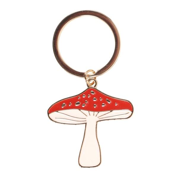 Something Different Lucky Toadstool Keyring