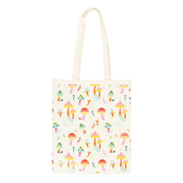 Something Different Funky Fungi Mushroom Polycotton Tote Bag