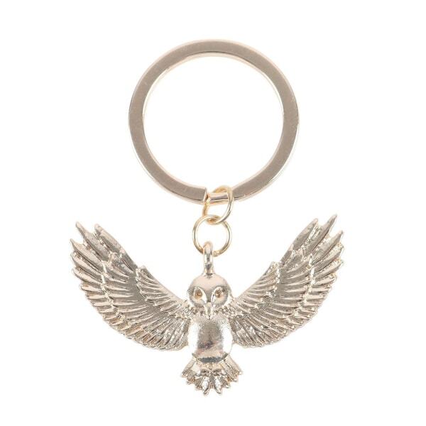 Something Different Owl Metal Keyring