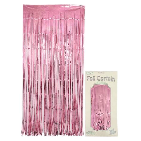 Oaktree Foil Metallic Door Curtain