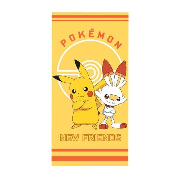 Pokemon New Friends Cotton Bath Towel (140cm x 70cm)