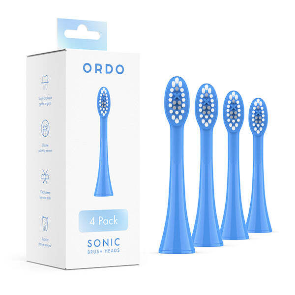 Ordo Sonic Brush Head Arctic Blue 4pcs