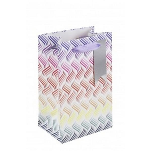 Eurowrap Waves Perfume Wave Gift Bag (Pack of 6)