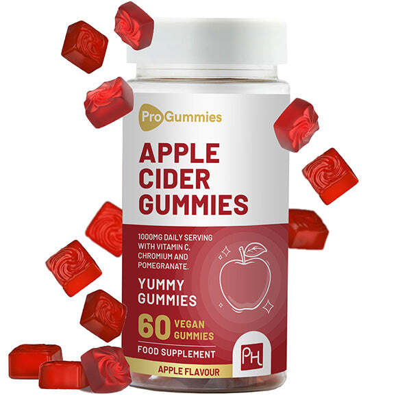 Prowise Vegan Apple Cider Vinegar Gummies Apple Flavour