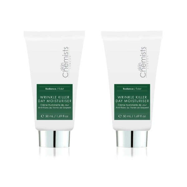 skinChemists Wrinkle Killer Moisturiser Twin Pack 2 x 50ml