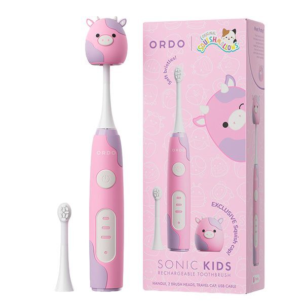 Ordo Sonic Kids Rechargeable Toothbrush - Squishmallows Patty