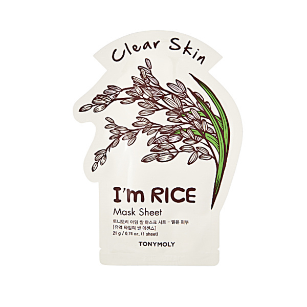 TONYMOLY I'm Rice Mask Sheet -  Clear Skin