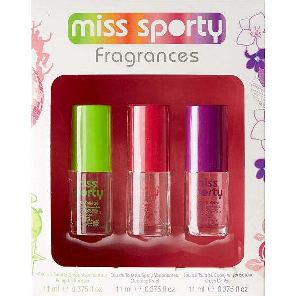 Miss Sporty Gift Set 11ml Pump Up Booster EDT