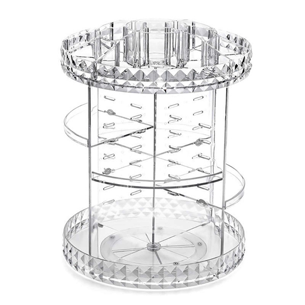 Livingandhome Rotating Multifunctional Makeup Organizer