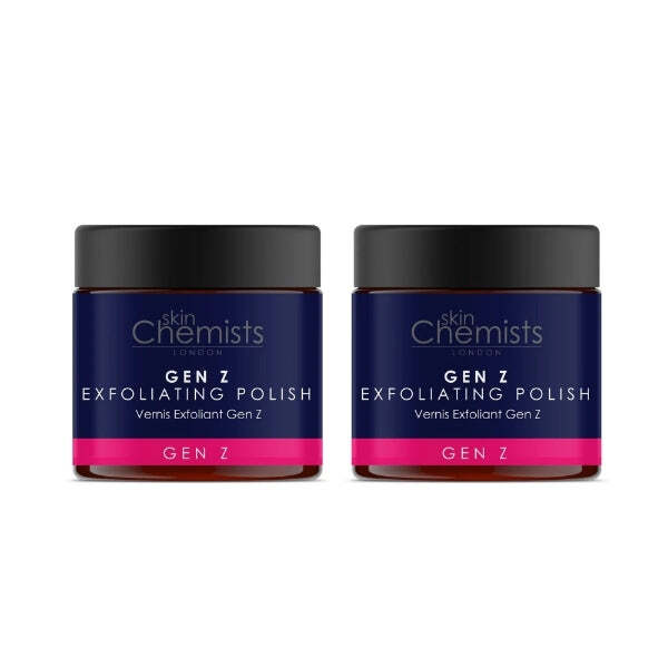 skinChemists Gen Z Exfoliating Polish Twin Pack 2 x 60ml