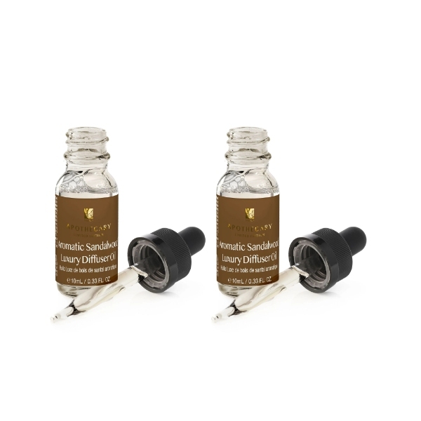 Dr Botanicals Aromatic Sandalwood Diffuser Oil Duo 2 x 10ml